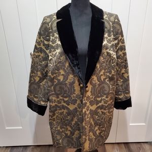 Dress jacket paisley green